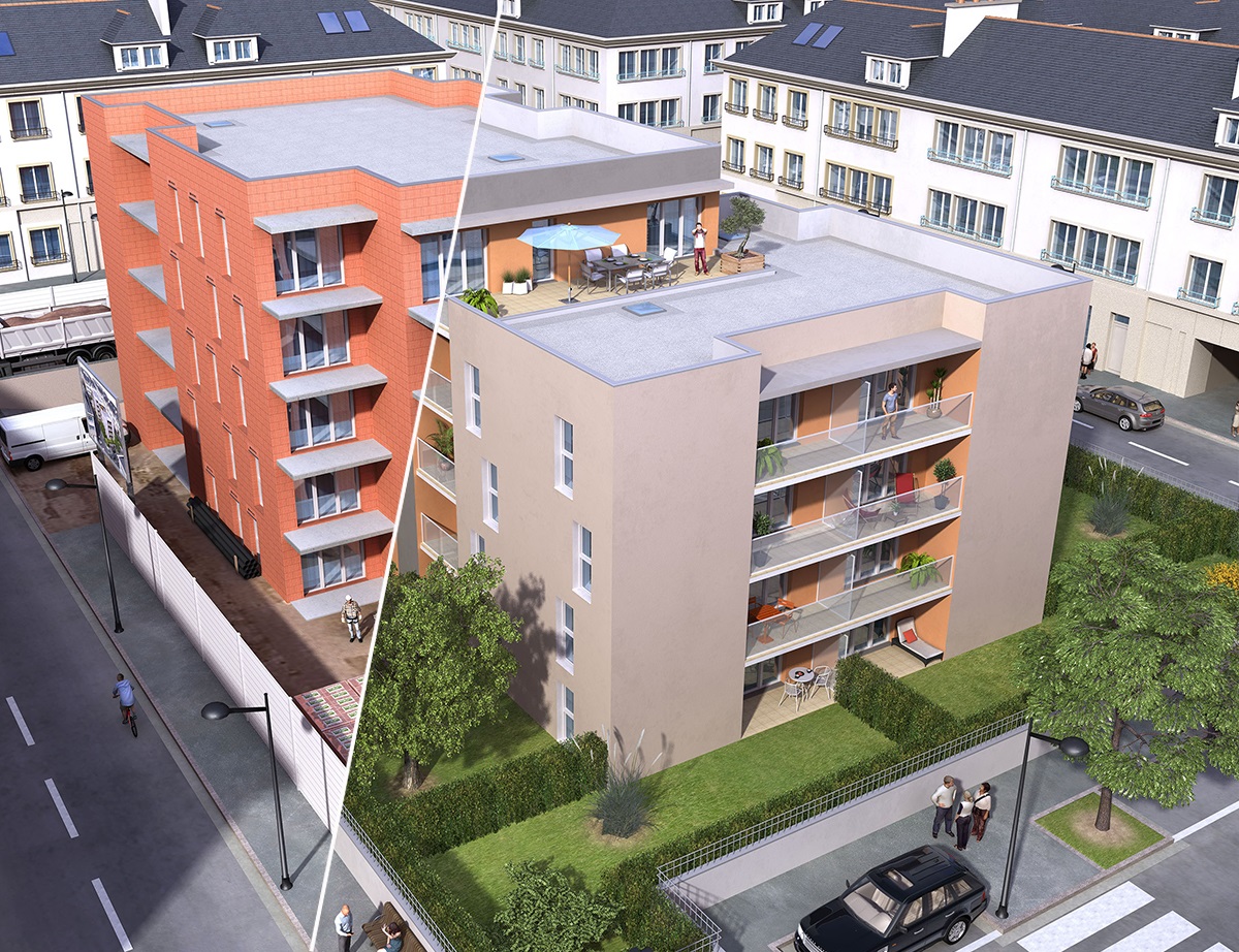 Logements collectifs en brique : plus performant, plus économique et plus haut !